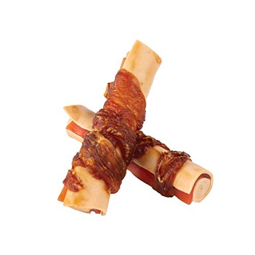 Rawhide-Free Chicken Wrapped Dog Chews with Real Chicken and Veggies - Image 3