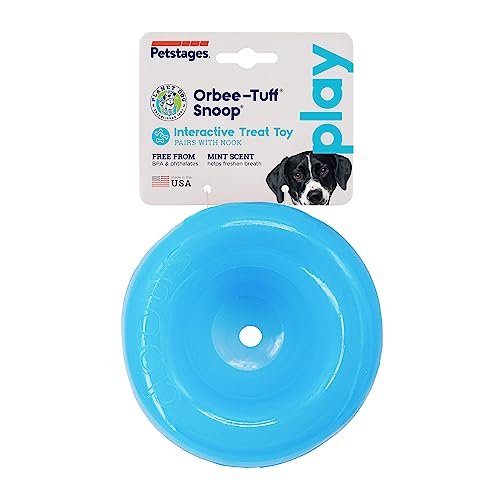 Interactive Treat Dispensing Dog Toy - Large, Blue, Fun & Engaging Play - Image 8
