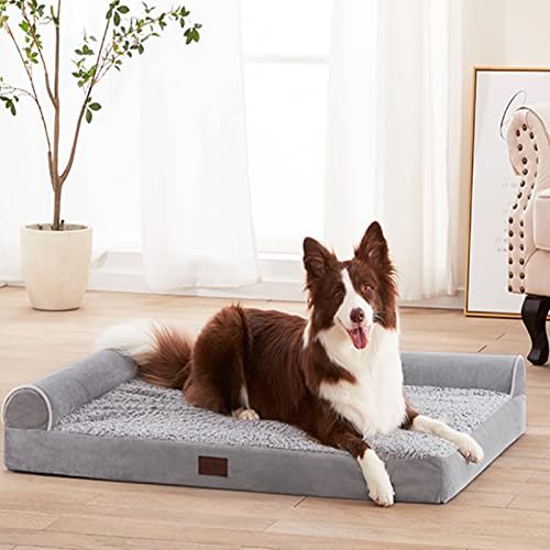 Orthopedic Dog Sofa Bed Large - Washable Cover, Egg Foam, Waterproof, Non-Slip - Image 2