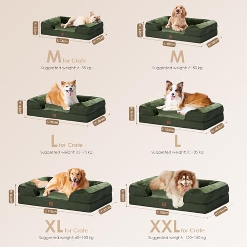 Orthopedic Dog Bed XL - Waterproof Memory Foam, Washable Cover, Non-Slip - Image 4