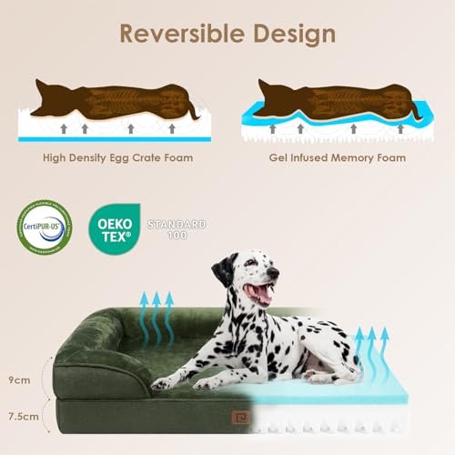 Orthopedic Dog Bed XL - Waterproof Memory Foam, Washable Cover, Non-Slip - Image 5