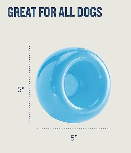 Interactive Treat Dispensing Dog Toy - Large, Blue, Fun & Engaging Play - Image 6