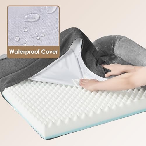 Orthopedic Large Dog Bed - Memory Foam Sofa with Bolsters & Washable Cover - Image 4