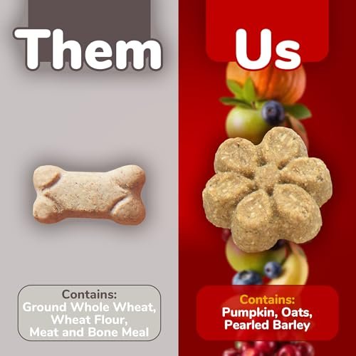 Healthy Fruitables Dog Treats – Low Calorie Pumpkin Bacon Apple Snacks - Image 4