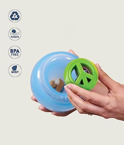Interactive Treat Dispensing Dog Toy - Large, Blue, Fun & Engaging Play - Image 3