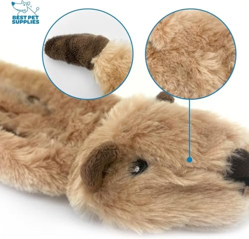 Stuffing-Free Squeaky Dog Toys - Durable, Soft, 4 Figures for All Sizes - Image 3