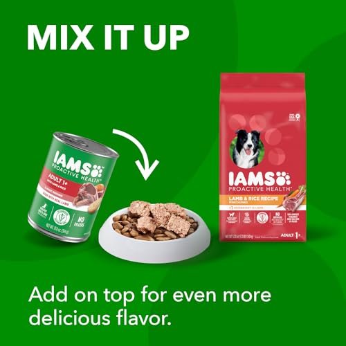 IAMS Minichunks Lamb & Rice Dry Dog Food, High-Protein, 30 lb Bag - Image 12