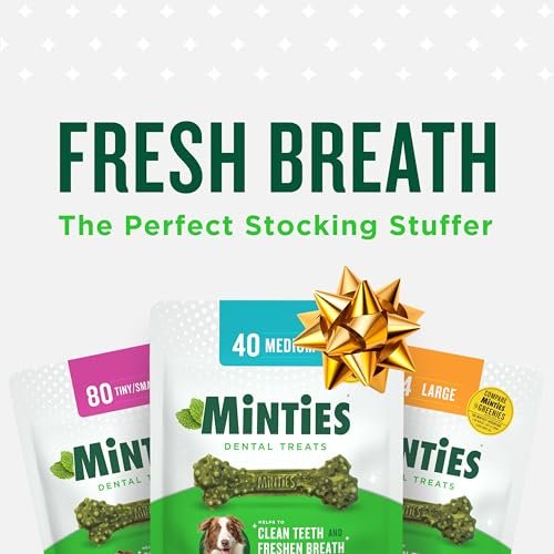 Minties Dental Chews for Small Dogs, 40 Ct, Plaque Control & Fresh Breath - Image 2