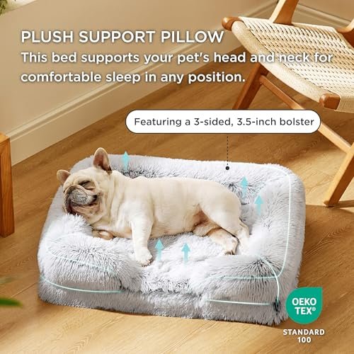 Orthopedic Dog Sofa Bed - Waterproof, Washable, Anti-Slip, Medium Dogs - Image 4