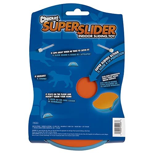 Chuckit Indoor Dog Toy with Squeaker - Gliding Self-Fetch Fun, Safe Indoors - Image 6