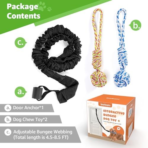 LOOBANI Interactive Tug of War Dog Toy – Durable Rope for All Dog Sizes - Image 8