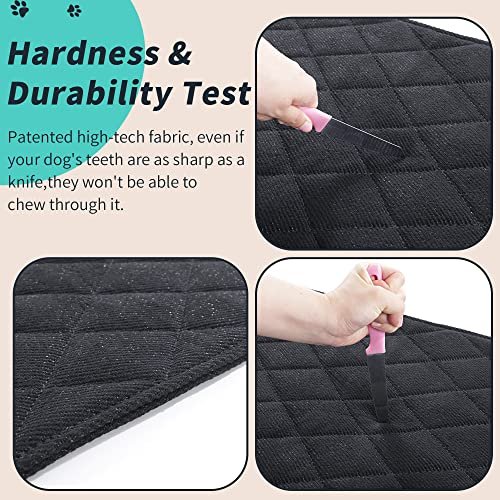 Indestructible Chew-Proof Dog Crate Pad - Durable, Washable, 17x23 Inch - Image 3