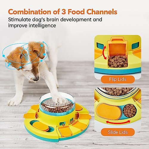 Interactive Dog Puzzle Toy - 2 Levels, Slow Feeder, IQ Training, All Breeds - Image 3