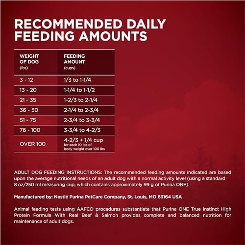 Purina ONE High Protein Dog Food, Beef & Salmon, with Bone Broth, 15 lb. Bag - Image 8
