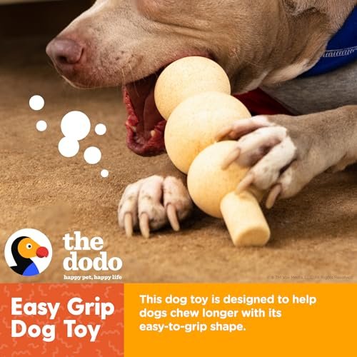 Eco-Friendly Peanut Butter Dog Chew Toy - Durable, Bamboo, Easy to Grip - Image 5
