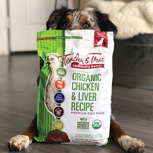 Organic Chicken & Liver Dog Food, 20 lb - Healthy, Grain-Free Nutrition - Image 3