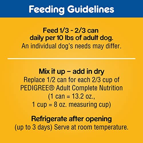 PEDIGREE Wet Dog Food Variety Pack, Filet Mignon & Beef Flavors, 13.2 oz - Image 6