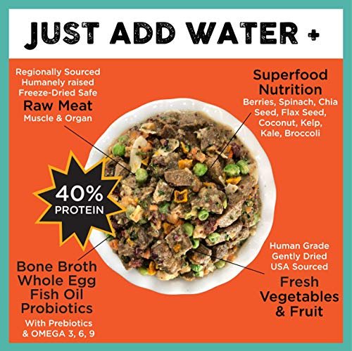 Nature's Diet Freeze-Dried Raw Beef Meal: Superfoods, Probiotics, Omega 3 - Image 3