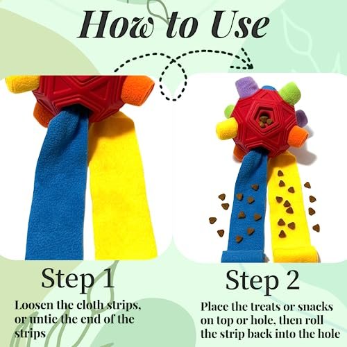 Interactive CIIVURR Snuffle Ball Dog Toy - Treat Dispenser & Slow Feeder Toy - Image 7