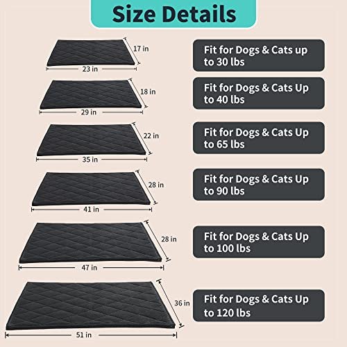 Indestructible Chew-Proof Dog Crate Pad - Durable, Washable, 17x23 Inch - Image 7