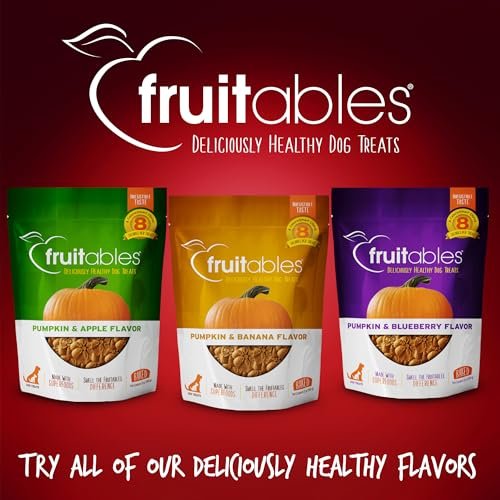 Healthy Fruitables Dog Treats – Low Calorie Pumpkin Bacon Apple Snacks - Image 10