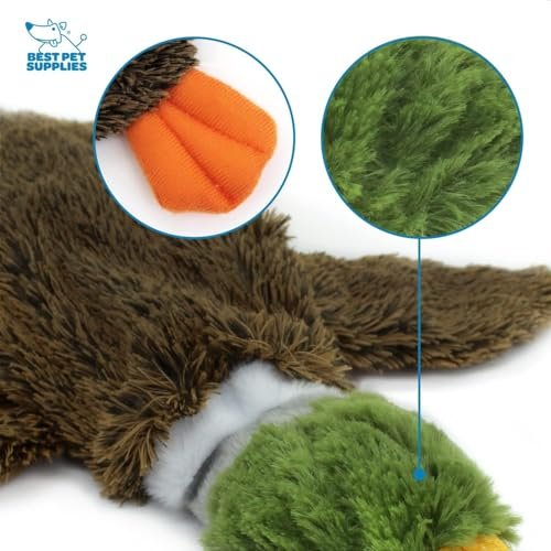 Stuffing-Free Squeaky Dog Toys - Durable, Soft, 4 Figures for All Sizes - Image 6