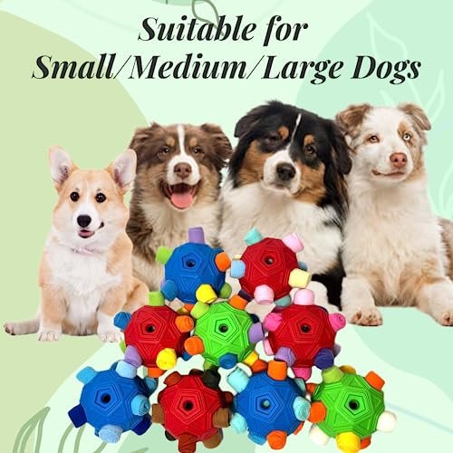 Interactive CIIVURR Snuffle Ball Dog Toy - Treat Dispenser & Slow Feeder Toy - Image 6
