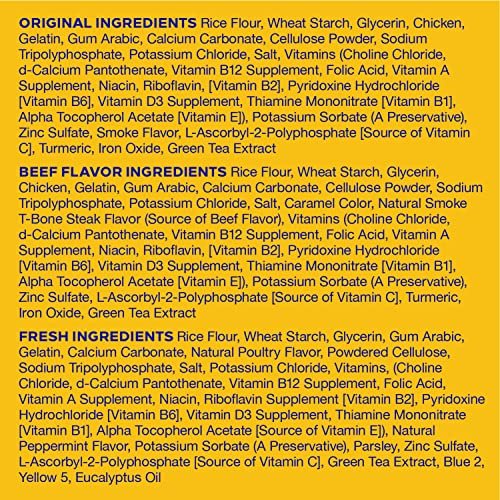 PEDIGREE DENTASTIX Dental Treats for Large Dogs, Variety Pack, 51 Treats - Image 7