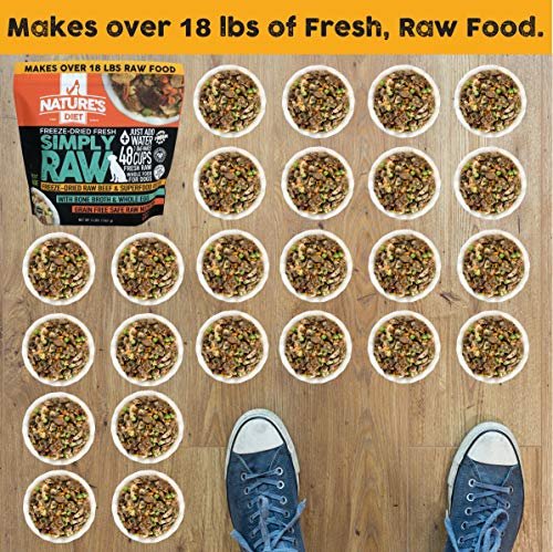 Nature's Diet Freeze-Dried Raw Beef Meal: Superfoods, Probiotics, Omega 3 - Image 5