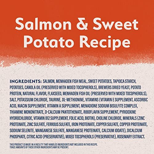 Grain-Free Salmon & Sweet Potato Dog Food, Limited Ingredient, 24 lb - Image 3