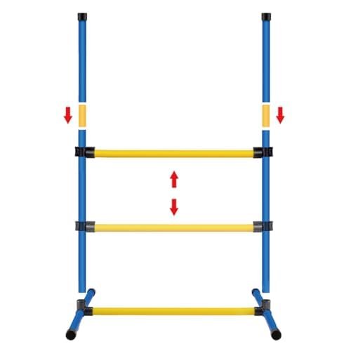 Dog Agility Training Set: Hurdles, Jump Ring, Balls & Bag for Indoor/Outdoor - Image 9