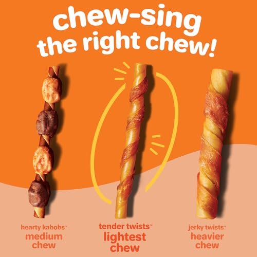 Hartz Oinkies Tender Chicken Twists – Rawhide-Free Dog Treats, 18 Ct - Image 5
