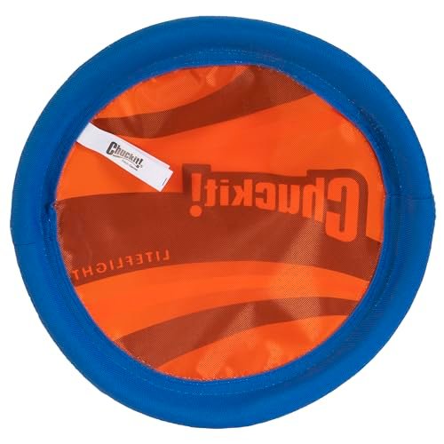 Chuckit Lite Flight Dog Frisbee, Large 10" – Soft, Durable & Floatable - Image 2