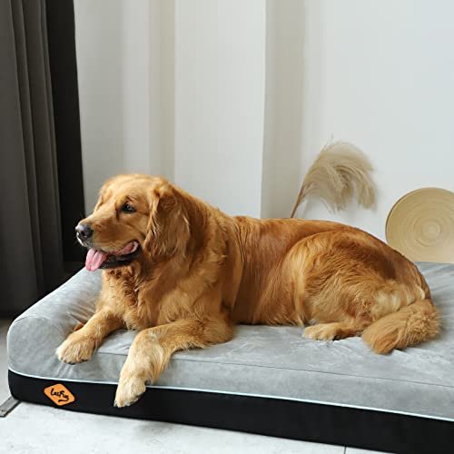 Laifug XL Orthopedic Memory Foam Dog Bed, Waterproof, Washable Cover - Image 6
