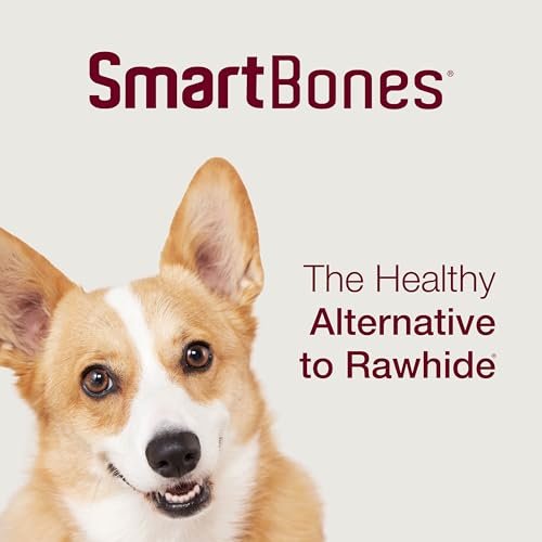 SmartBones Smart Twist Sticks Peanut Butter Dog Chews, 50-Count Rawhide-Free - Image 10
