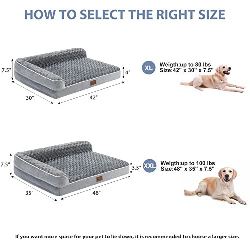 Orthopedic Waterproof Dog Bed for Large Dogs - Washable & Non-Slip Sofa - Image 4