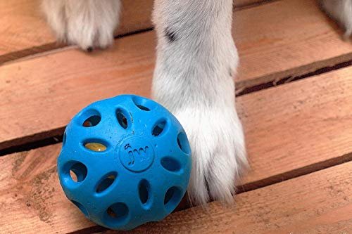 JW Crackle Heads Crunchy Noise Dog Toy – Large, Durable Fetch Ball - Image 4
