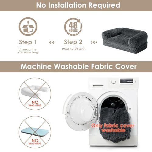 EHEYCIGA Foldable Human Dog Bed - Orthopedic Memory Foam, Waterproof - Image 9