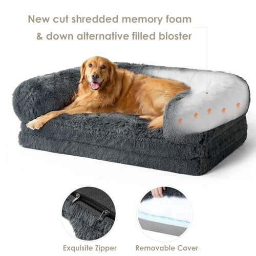 EHEYCIGA Foldable Human Dog Bed - Orthopedic Memory Foam, Waterproof - Image 6
