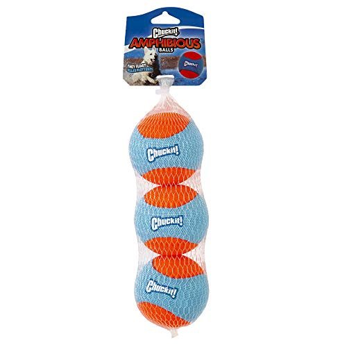 ChuckIt! Amphibious Fetch Balls, Set of 3, Medium