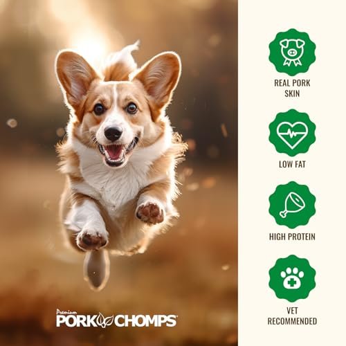 Roasted Pork Skin Dog Chew Bone, 7-Inch, Long-Lasting & Tasty Treat - Image 5