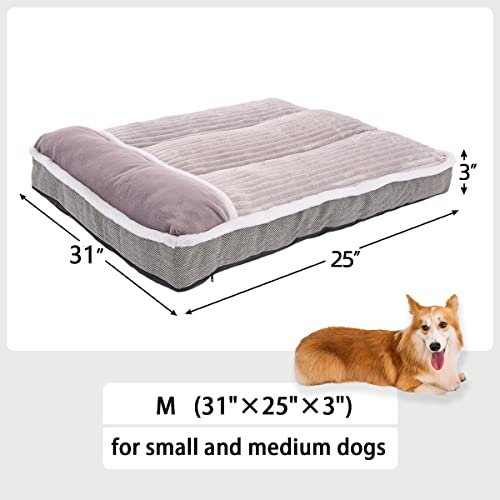 WINDRACING Small Dog Bed with Pillow, Soft Crate & Sofa Pet Mattress - Image 3