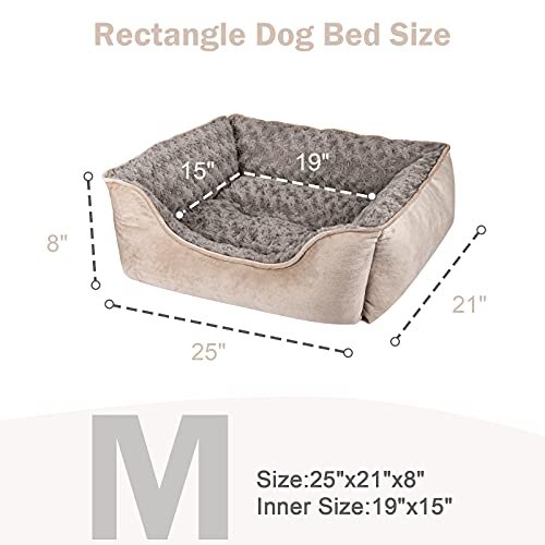 JOEJOY Orthopedic Dog Bed - Washable, Non-Slip, Soft & Breathable Sofa - Image 2