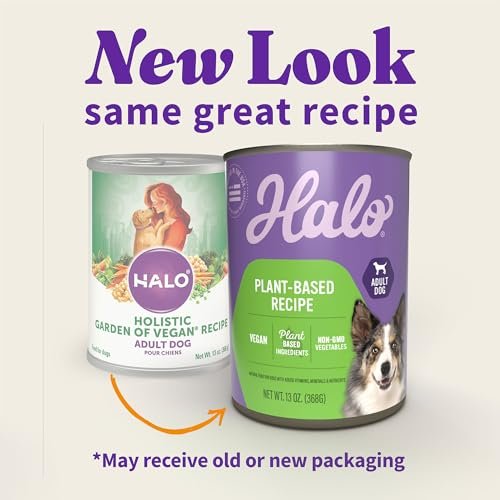 Halo Garden of Vegan Wet Dog Food, Plant-Based, 13oz Can (12 Pack) - Image 2