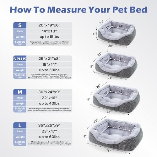 INVENHO Orthopedic Medium Dog Bed - Soft, Washable & Anti-Slip Design - Image 5