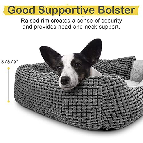 GASUR Hooded Dog Bed - Orthopedic, Anti-Anxiety, Warm & Washable - Image 5