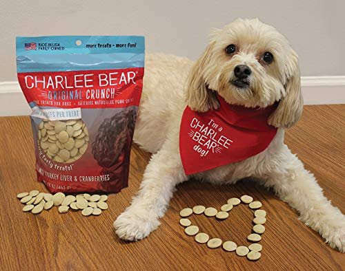 Charlee Bear Turkey Liver & Cranberry Dog Treats, Healthy & Tasty, 16oz - Image 3