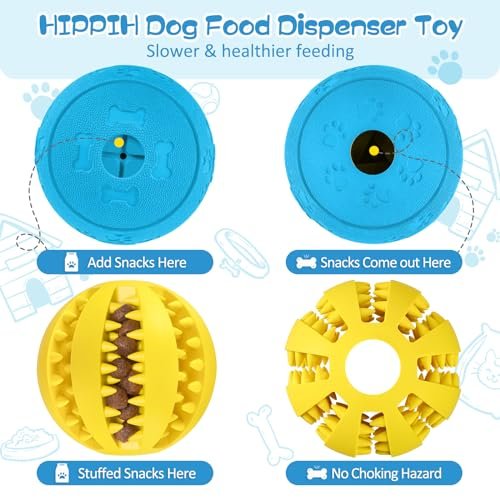 HIPPIH Interactive Dog Puzzle Toys - Treat Dispensing & Teeth Cleaning - Image 7