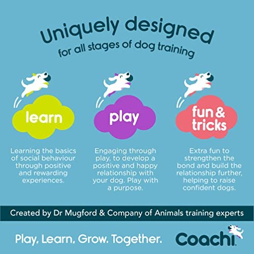 Coachi Tuggi Ball: Interactive Tug Toy with Bungee Handle for Dogs & Puppies - Image 5