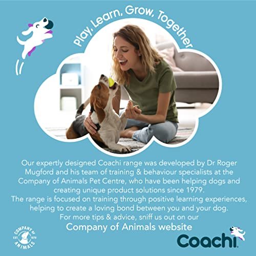 Coachi Tuggi Ball: Interactive Tug Toy with Bungee Handle for Dogs & Puppies - Image 7